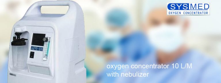 Oxygen Concentrator 10L/M with Nebulizer – Sysmed OC‐S100